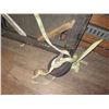 Image 2 : 1 - PAIR Large Air Tire 4' x 4' Rolling Carts w/ Angle Iron Support
