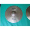 Image 2 : Zildjian New Beat High Hats Cymbals 14"  Top and Bottom