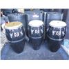 Image 2 : LP Patato Black Triple Conga Set of 3 - Conga, Tumba, Quinto