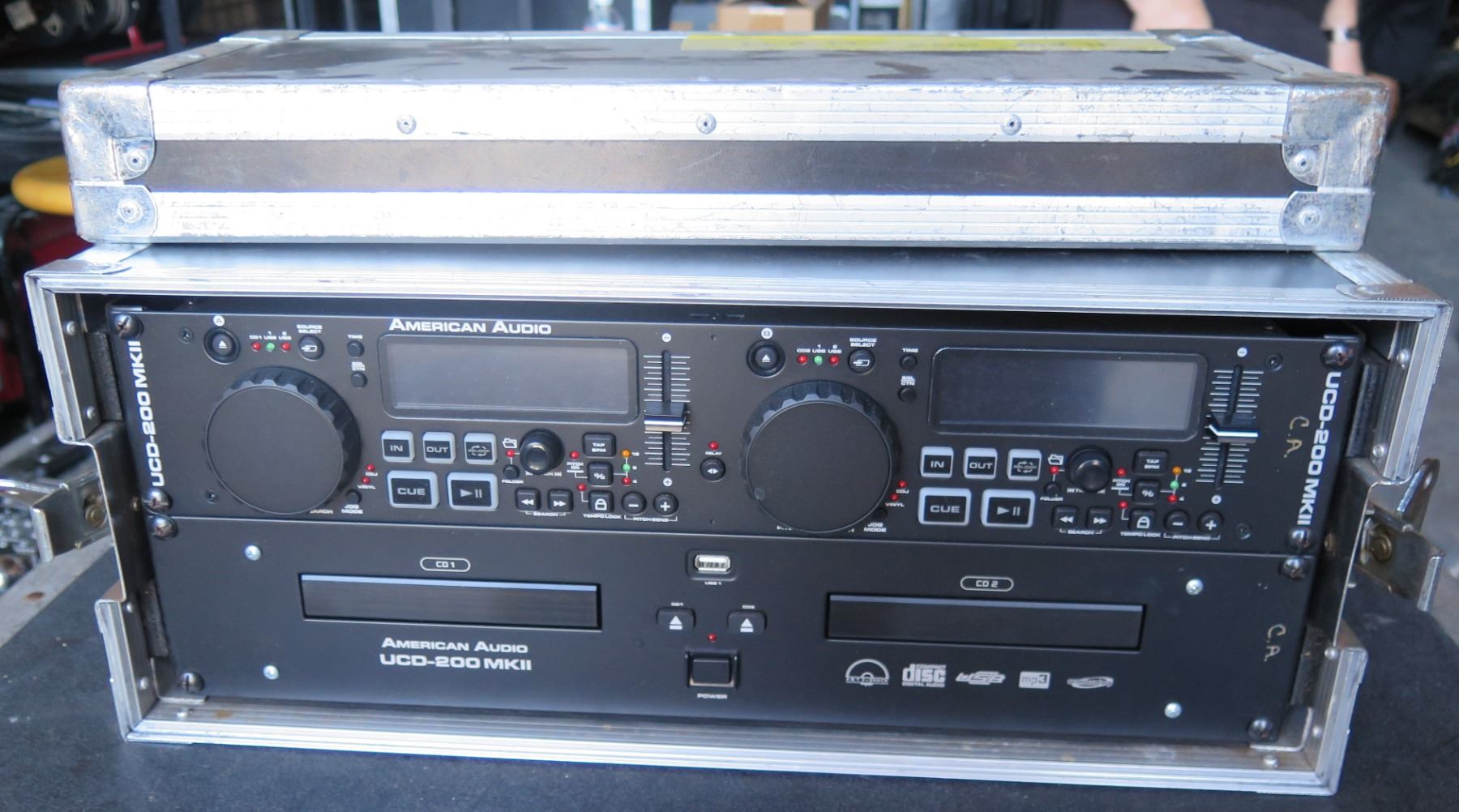 American A udio UCD-200; Dual Rackmount CD Player w/Pitch Control -- In ...