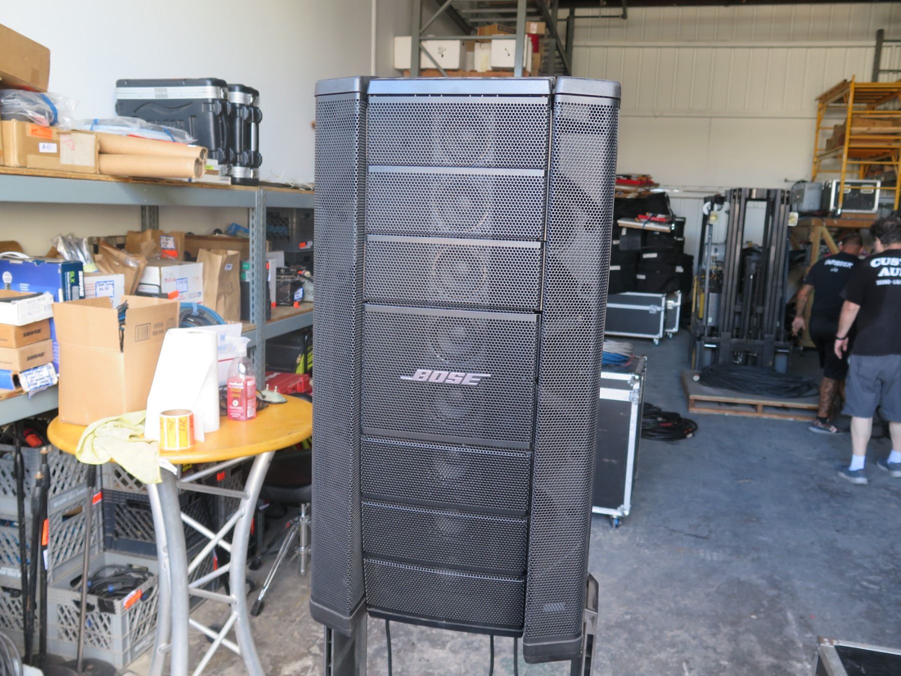 Demo: Bose Tower PA System, F1 Top Module + F1 Bass Module, (Retail $3000)