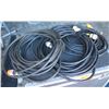Image 1 : Qty 3 Heavy Duty AC Cables -  Edison to Edison
