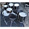 Image 1 : Yamaha Recording Custom w/Cases;  Throne, HH, Sn Stand, Pedal, 4 cym stands