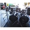 Image 2 : Yamaha Recording Custom w/Cases;  Throne, HH, Sn Stand, Pedal, 4 cym stands