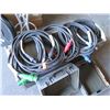 Image 2 : 5 - Wire Camlock to Camlock 25' Cables - R/B/Bl/Wh/Gr  in ATA Case