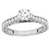 Image 1 : 0.70 CTW Diamond Ring 14K White Gold - REF-116M9K