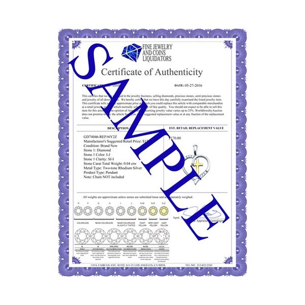 Natural 1.9 CTW Pink Sapphire & Diamond Necklace 14K White Gold - REF-99N9Y