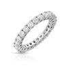 Image 1 : Natural 2.01 CTW Diamond Band Ring 14K White Gold - REF-258K3R