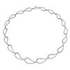 Image 1 : Natural 3.43 CTW Diamond Necklace 18K White Gold - REF-515T7X