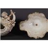 Image 2 : ROCOCO STYLE POTTERY CENTERPIECE stamped R