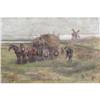 Image 2 : RICHARD NEWTON 25"x37" oil on canvas hayin