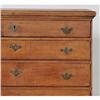 Image 2 : CHIPPENDALE MAPLE TALL CHEST on high brack