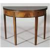 Image 1 : HEPPLEWHITE INLAID CARD TABLE 36" wide, 28