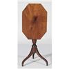 Image 1 : FEDERAL TILT TOP CANDLESTAND with octagona