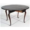 Image 2 : QUEEN ANNE MAHOGANY DROP LEAF TABLE 46" lo