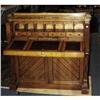 Image 2 : VICTORIAN OAK MERCHANT'S DESK, probably Ph