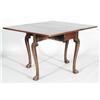 Image 2 : COMPACT ENGLISH DROP LEAF TABLE with ball