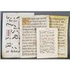 Image 1 : GROUP OF 4 FIFTEENTH CENTURY MANUSCRIPT PA