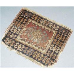SMALL ANTIQUE CAUCASIAN BAGFACE