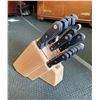 Image 1 : FABERWARE KNIFE SET IN KNIFE BLOCK