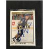 Image 1 : PAT LAFONTAINE SIGNED OPC PREMIER HOCKEY CARD LOT
