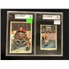 Image 1 : 1953-54 PARKHURST GRADED HOCKEY CARD LOT