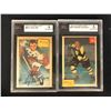 Image 1 : 1953-54 PARKHURST HOCKEY GRADED HOCKEY CARD LOT