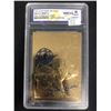 Image 1 : 1996 BLEACHERS 23KT GOLD MICKEY MANTLE (WSG 10)