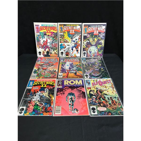 MARVEL COMICS  SECRET WARS COMIC BOOK LOT