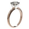 Image 3 : 2.03 ctw Certified Quality Diamond Engagment Ring 10k Rose Gold - REF-407R8K