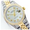 Image 1 : Rolex Ladies Two Tone 14K Gold/SS, Diamond Dial & Diamond Bezel, Sapphire Crystal - REF-434T5K