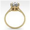 Image 3 : 1.50 ctw Certified VS/SI Diamond Engagment Ring 18k Yellow Gold - REF-567G2W