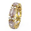 Image 2 : 5.82 ctw Morganite Ring 18K Yellow Gold - REF-142A4N