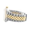 Image 4 : Rolex Men's Two Tone 14K Gold/SS, QuickSet, Diamond Dial with Fluted Bezel - REF-431K5T