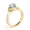 Image 3 : 0.9 ctw Certified VS/SI Diamond Ring 18k Yellow Gold - REF-155W2H