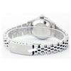 Image 3 : Rolex Men's Stainless Steel, QuickSet, Diam Dial & Diam/Emerald Bezel - REF-521H4W