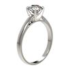 Image 3 : 1.03 ctw Certified Quality Diamond Engagment Ring 10k White Gold - REF-139F2M