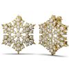 Image 2 : 2.75 ctw Diamond Earrings 18K Yellow Gold - REF-192N8F