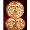 Image 1 : C. 1820 PAIR OF BUTTERFLY FAMILLE ROSE PLATES 9#1948511