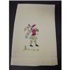 Image 1 : ANTIQUE GUEST TOWEL*SCOTISH * #1948629