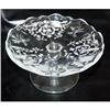 Image 1 : Glass Cheese Stand Navarre on Baroque Fostoria #1948824