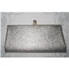 Image 1 : Metallic Gold Leather Like Handbag or Clutch #1948939
