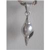 Image 1 : Heavy Silver 925 Seashell Pendant Necklace  #1949061