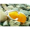Image 1 : Lemon Jade Flip-Flop Sterling Silver Pendant #1949136