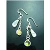 Image 1 : Citrine & Quartz Sterling Silver  Earrings #1949267