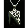 Image 1 : Designer Onyx 925 Sterling Silver Pendant #1949614