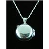 Image 1 : Designer Photo Locket Sterling Silver Pendant #1949649