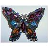 Image 1 : Weiss large butterfly multicolored stones #1949937