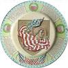 Image 1 : old vintage 1914 C.D. KENNY TIN ART plate #1949993