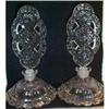 Image 1 : Two Crystal US Glass Fancy Perfume Bottles #1950419